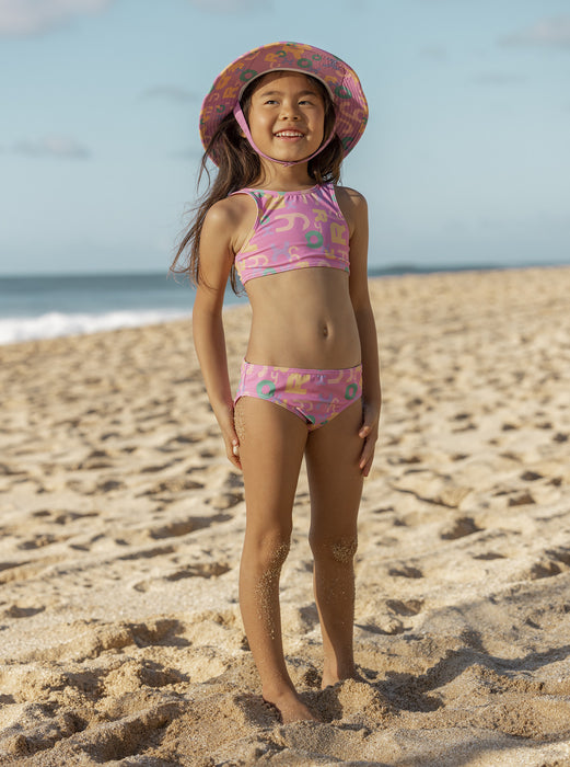 Sand To Sea Zip - Zip Crop Bikini Top
