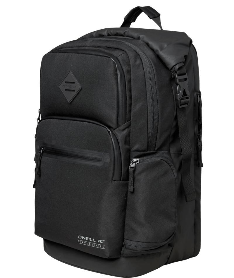 O'Neill Odyssey TRVLR Backpack-Black — REAL Watersports