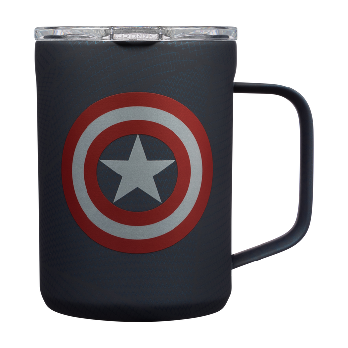Corkcicle 16 oz Mug-Captain America